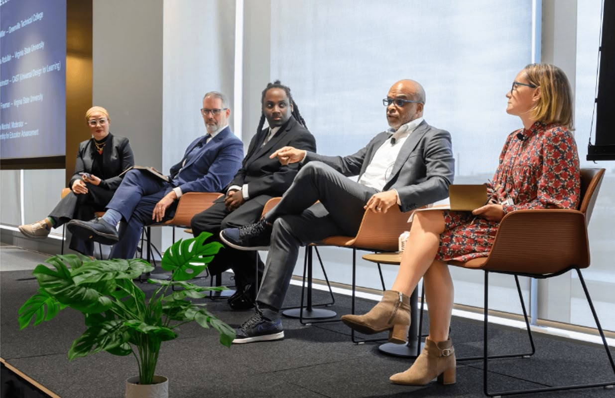 axim ai convening 2024 student success panelists in cambridge, ma